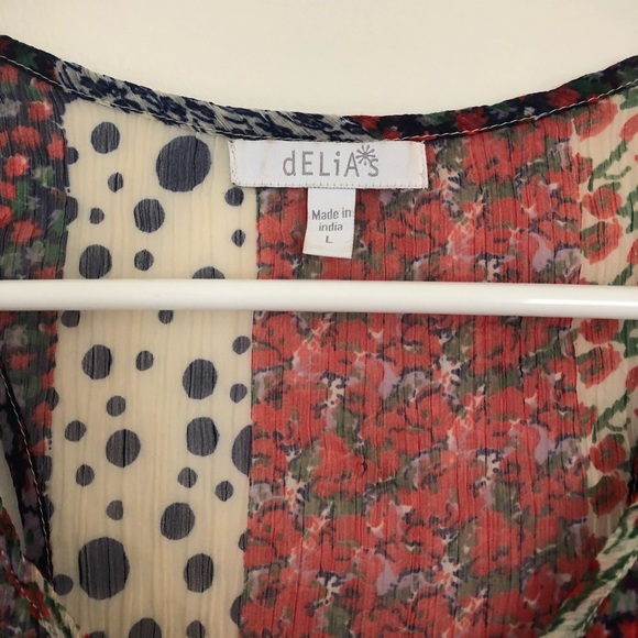 dELiA*s tank top-size large - Picture 2 of 3